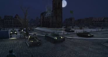 Атмосферный мод «Ночные бои» для World of Tanks