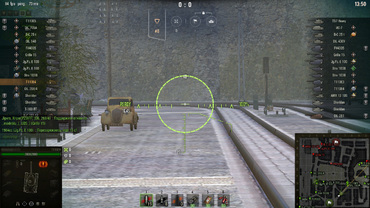 Новая версия снайперского прицела «Sniper» для World of Tanks