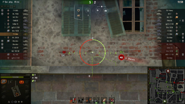 Новая версия снайперского прицела «Sniper» для World of Tanks