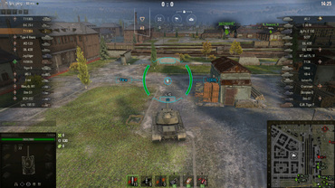 Аркадный прицел «Staple» для World of Tanks