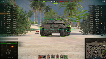 Снайперский прицел «Бирюза+ZX» для World of Tanks