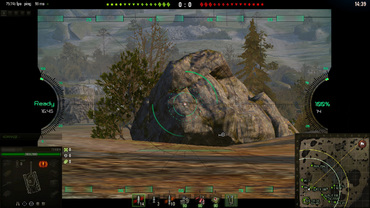 Снайперский прицел «ZX 06» для World of Tanks
