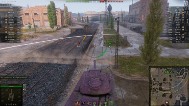 Аркадный прицел «Компас» для World of Tanks